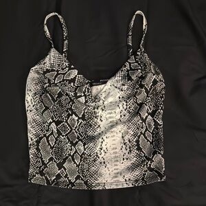 Forever 21 Snake Print Cami Top